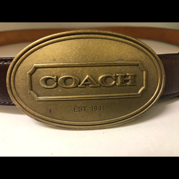 Vintage Coach belt - Picture 2 of 2